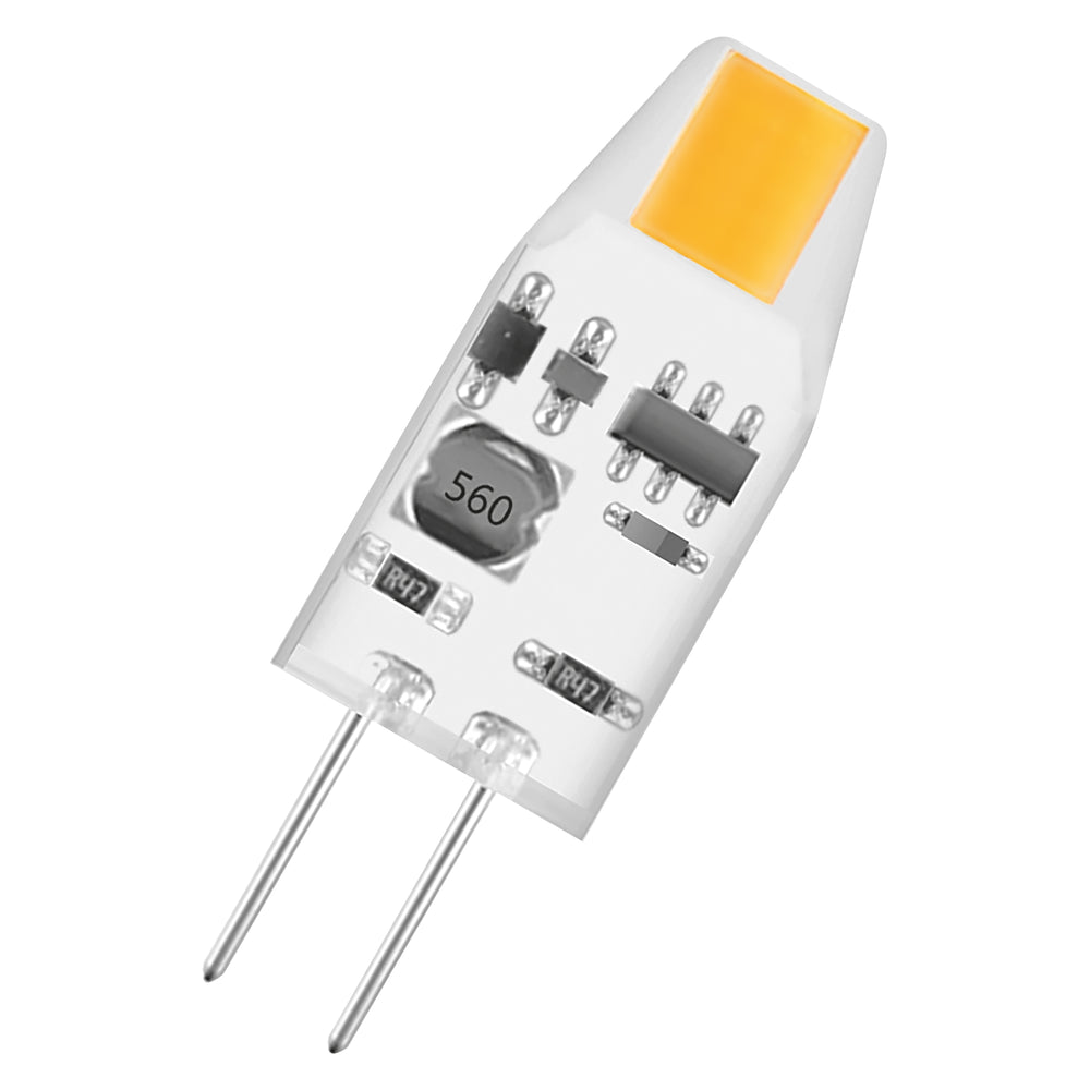 OSRAM LED G4 Stift Micro 12V 1W 2700K Klar Warmweiß 100 Lumen 300° Nicht dimmbar IP20 Lampe