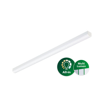 Philips CoreLine Batten BN126C LED 24.5W/59W 4000K 3500-8000 Lumen 1450mm Weiß IP20 PSU