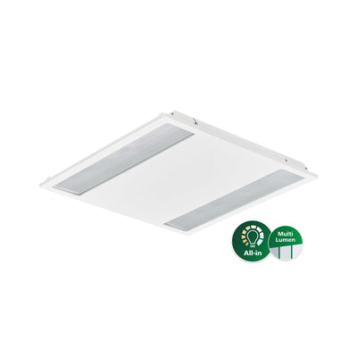 Philips CoreLine RC136B LED Panelleuchte 22W-31W 3000K 2800-4000 Lumen 597x597mm Weiß IP20/44 UGR25