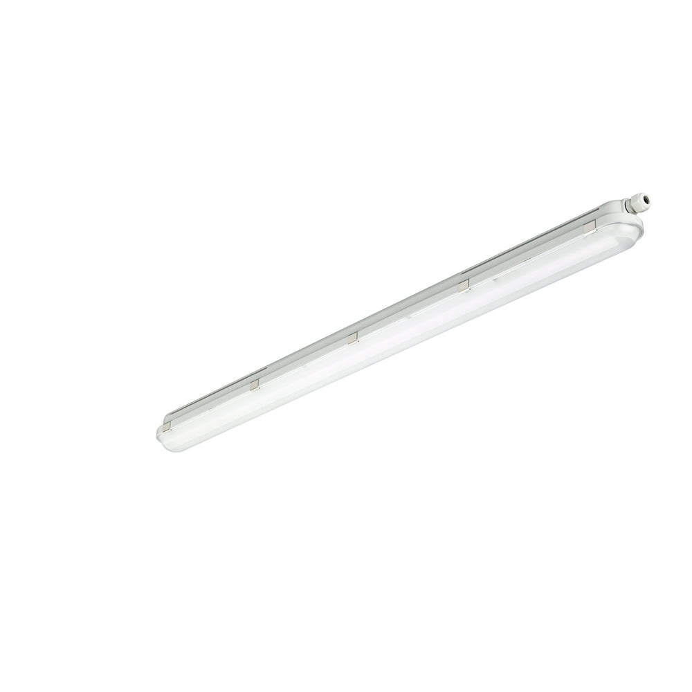 Philips CoreLine WT120C G2 LED waterproof light, 30.5W 4000K 4000 lumens, DALI dimmable, IP65 IK08, 1215mm Gray