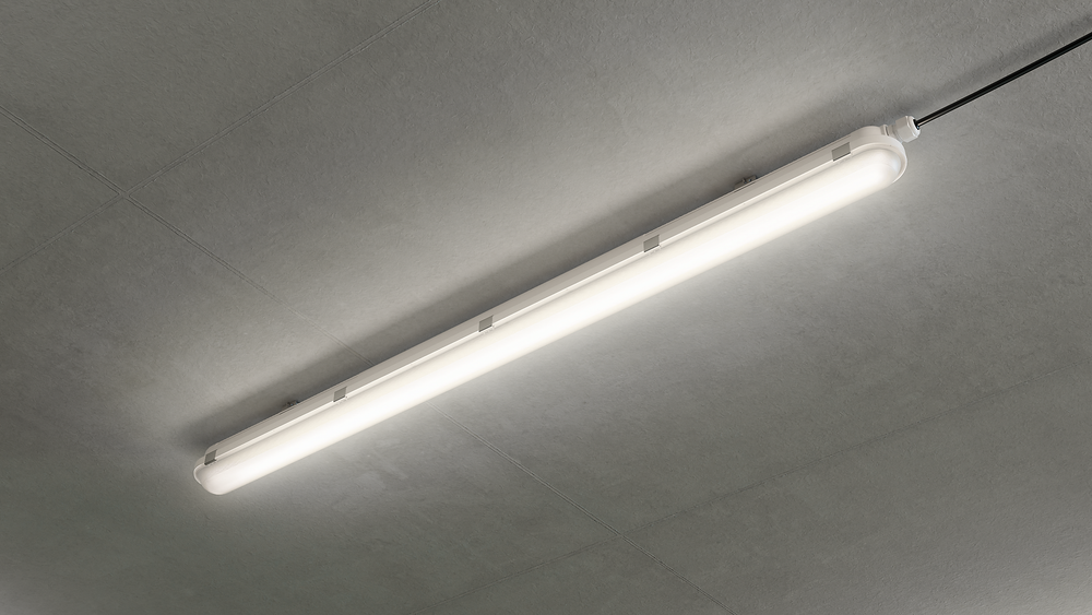Philips CoreLine WT120C G2 LED waterproof light 57W 8000 lumens 4000K IP65 IK08 1515mm Gray