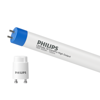 Philips CorePro LEDtube 1200mm T8 18W 4000K Kaltweiß G13 2000 Lumen nicht dimmbar 220-240V