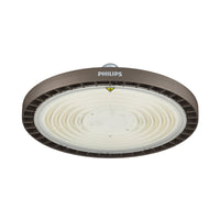 Philips Ledinaire Highbay LED 168W 20500 lumens 4000K IP65 IK06 Wide Beam Gray Die-Cast Housing