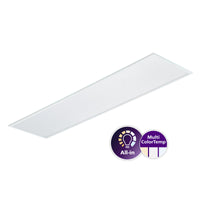 Philips Ledinaire RC065B G5 LED panel 28W 3000K/3500K/4000K 3400-3600 lumens 1195x295mm UGR19 White IP20