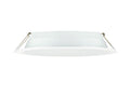 Philips LED Downlight 12W 1200 lumens 3000K 220-240V 110° White Round IP20/IP44 Ø175mm cutout 150mm