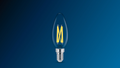 Philips Master Glass LED candle bulb E27 3.5W 270K dimmable - create a cozy atmosphere with energy-efficient lighting