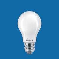 Philips E27 927 A60 LED bulb, 2700K warm white, 806 lumen, dimmable