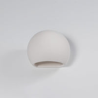 Sollux Lighting Keramik Wandleuchte Kugel weiß E27 Fassung 60W LED kompatibel