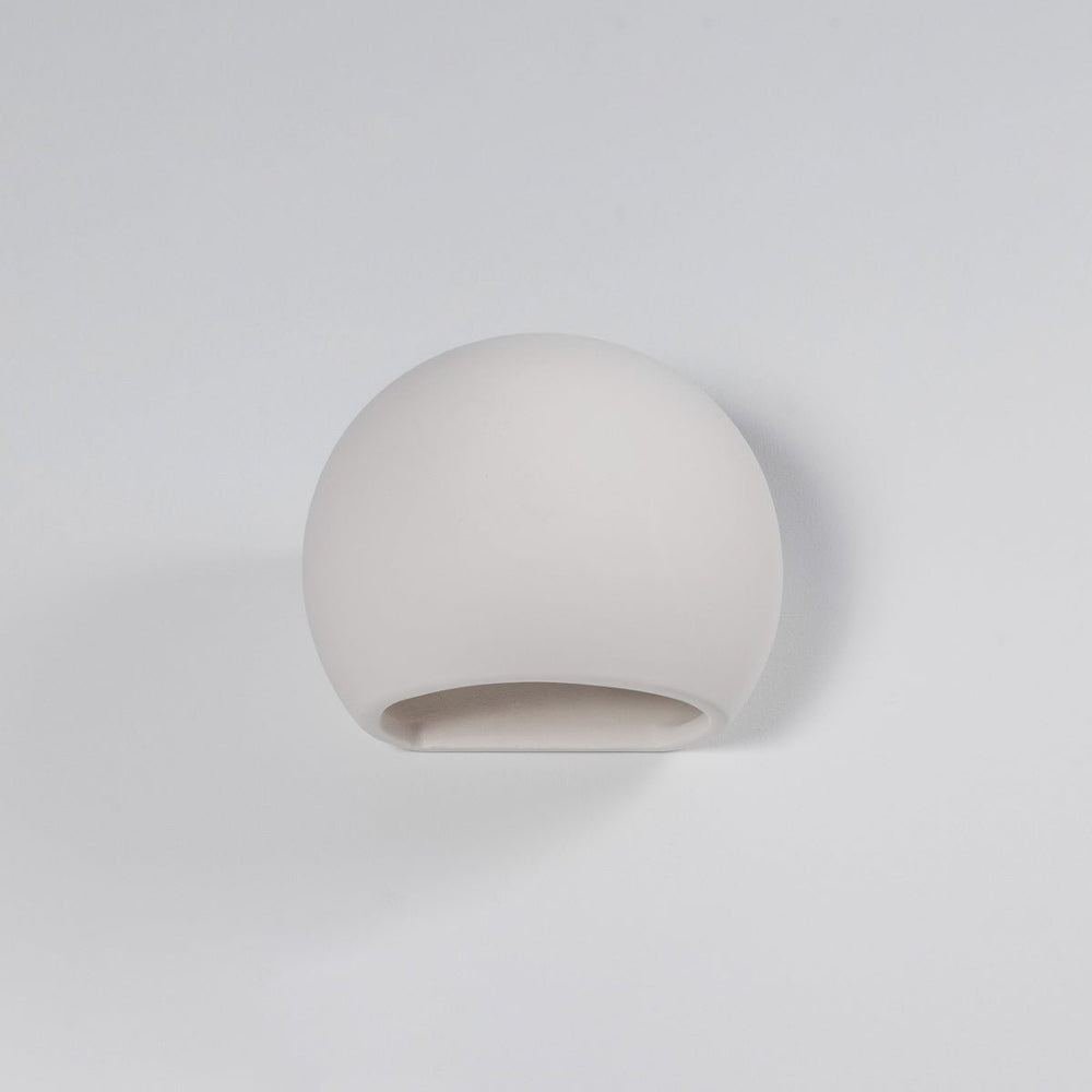 Sollux Lighting Keramik Wandleuchte Kugel weiß E27 Fassung 60W LED kompatibel