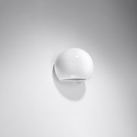 Sollux Lighting LED-Lampe 50W Aluminium Globus, IP20, 220-240V, 4000K, mattgoldenes Finish