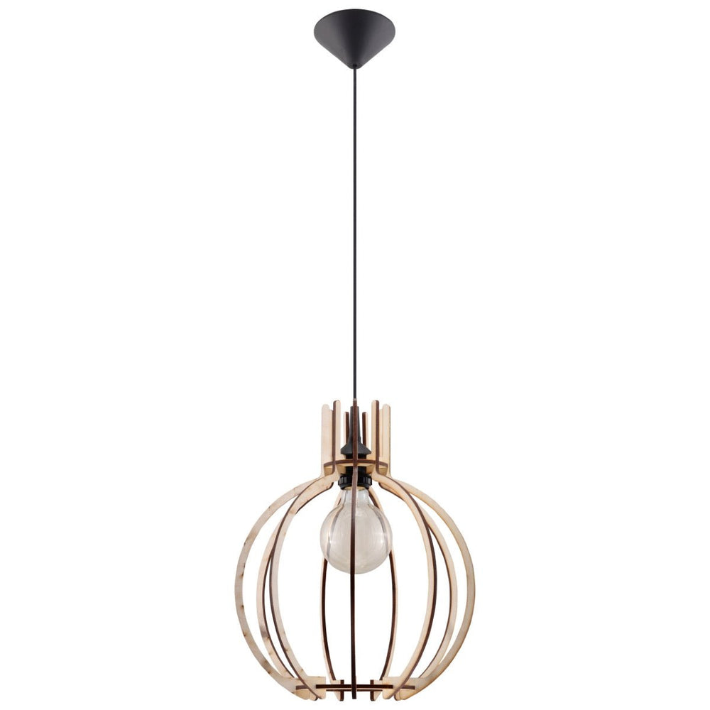 Sollux Lighting LED Pendelleuchte mit E27-Fassung, 220-240V, mattgoldenes Aluminium