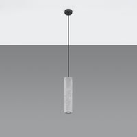 Sollux Lighting Luvo 1 LED-Pendelleuchte mit Betonschirm 300mm
