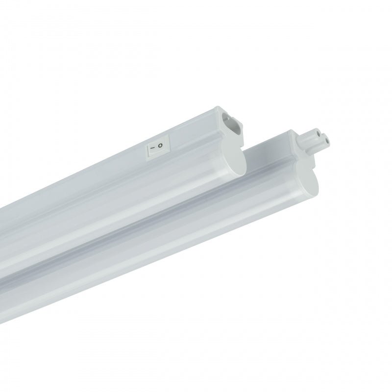 Spectrum Schranklichtleiste T5 WW 900mm 10W 3000K LED mit 120° Abstrahlwinkel und 1200 Lumen, IP20, weißes Gehäuse
