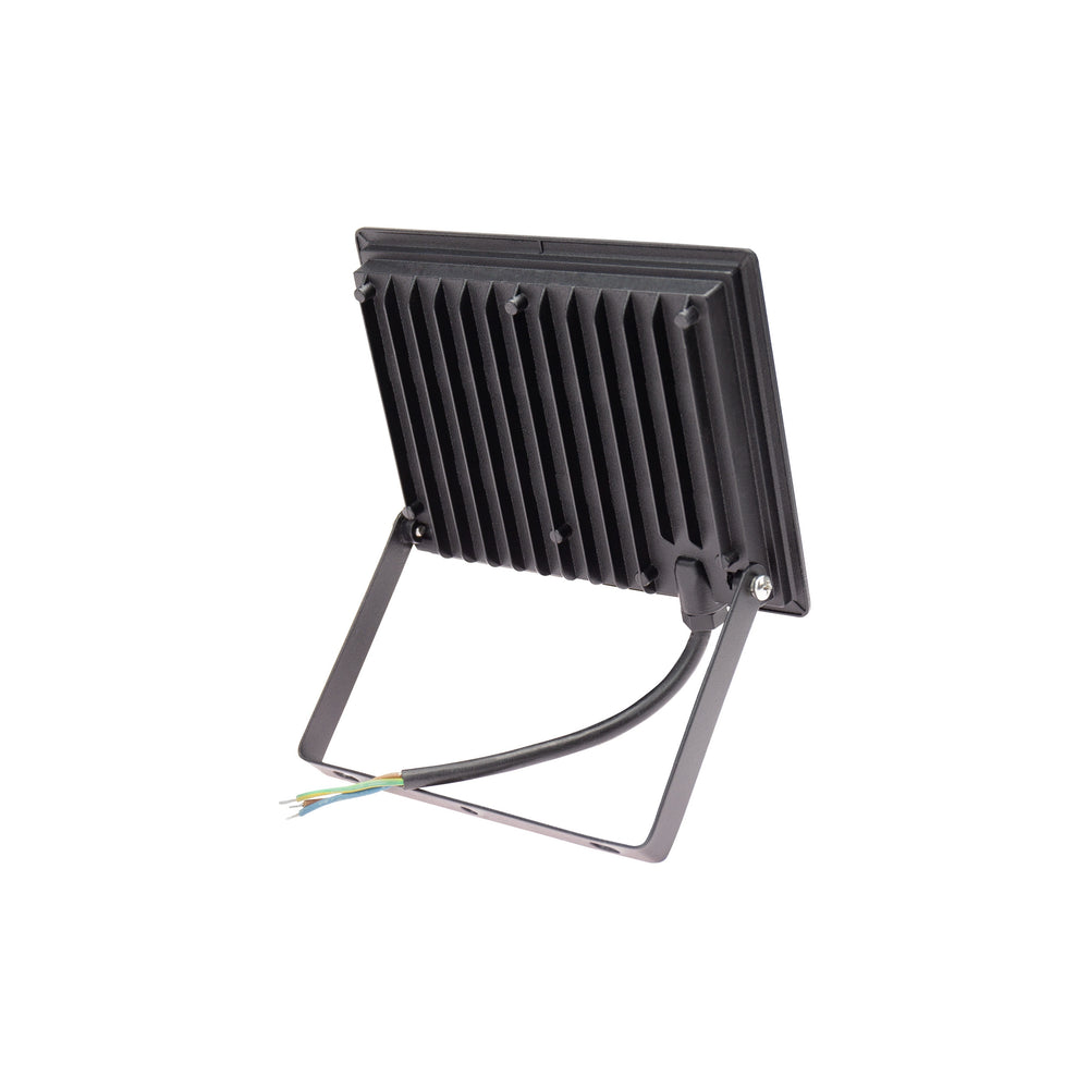 Spectrum NOCTIS LUX 3 LED-Strahler 50W 6000K 4700 Lumen 230V IP65 IK07 Schwarz Außenbeleuchtung