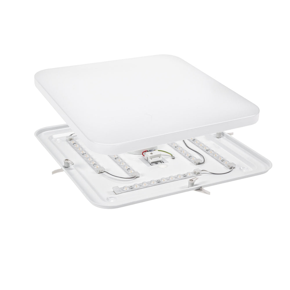Spectrum NYMPHEA 2 LED Deckenleuchte 36W 6000K 230V IP20 IK10 Weiß 2600 Lumen 430mm