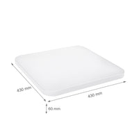 Spectrum NYMPHEA 2 LED Deckenleuchte 36W 6000K 230V IP20 IK10 Weiß 2600 Lumen 430mm