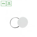 Spectrum LED Deckenleuchte mit Sensor 18W 3000K 1950 Lumen 230V IP54 IK04 Weiß Schwarz rund