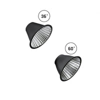 Spectrum Andromeda LED Einbaustrahler schwarz, 3000 Lumen, 3000K, IP20, CRI >90, 36°/60° Abstrahlwinkel, 15-27W einstellbar