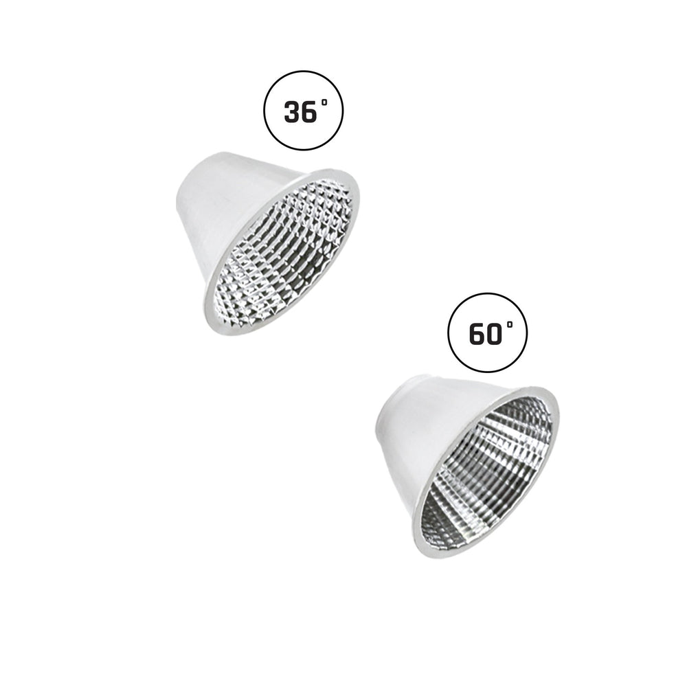 Spectrum Andromeda LED ra>90 3000 Lumen 3000K 15-27W warmweiß IP20 weißes Design 36-60 Grad Strahlwinkel 2 Jahre Garantie