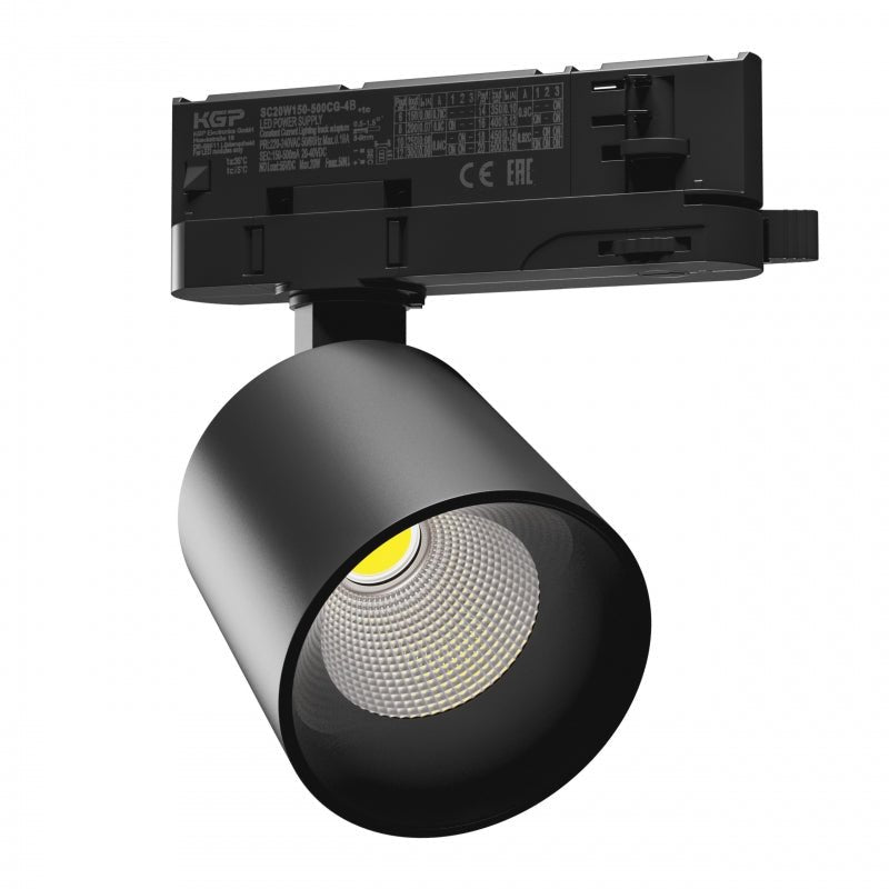 Spectrum Artemida mini RA>90 black LED spot 20W, 230V, 3000K, 1700 lumens, IP20, indoor lighting, 36/60 degree angle