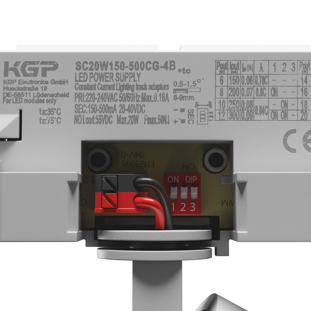 Spectrum Artemida Mini LED Spot 20W warmweiß 3000K mit hohem CRI&gt;90, 230V, anpassbare Leistung und IP20 für Innenbereich