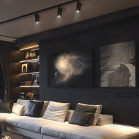 Spectrum Andromeda Prime Schienenstrahler 24W 6000K 1800 Lumen schwarze CCT verstellbare 25° IP20 für Innenbereich