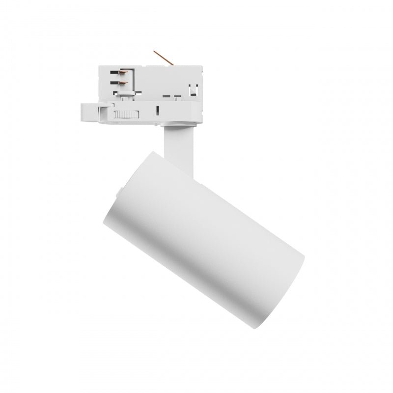 Andromeda Prime 3F Schienenleuchte weiß, 16W, 230V, IP20, 6000K, 25 Grad, 1200 Lumen, 1-Phasen Montageset