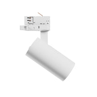 Andromeda Prime 3F Schienenleuchte weiß, 16W, 230V, IP20, 6000K, 25 Grad, 1200 Lumen, 1-Phasen Montageset