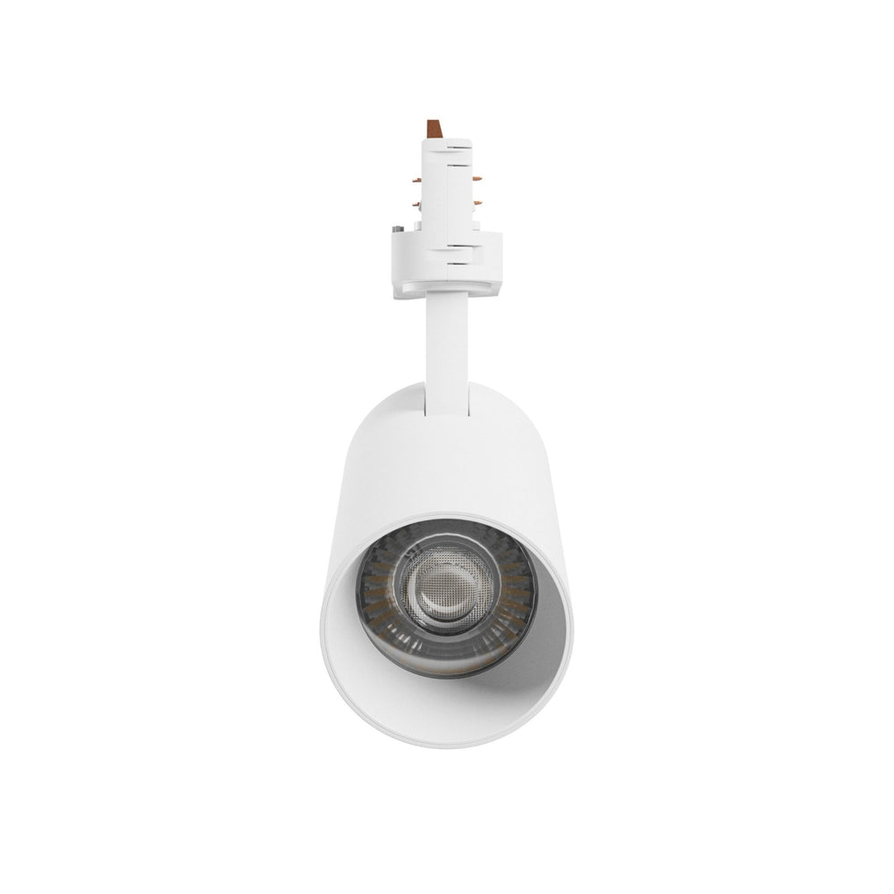 Andromeda Prime 3F Schienenleuchte weiß, 16W, 230V, IP20, 6000K, 25 Grad, 1200 Lumen, 1-Phasen Montageset