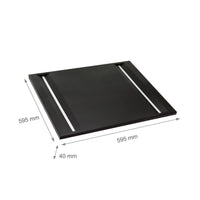Spectrum Algine Line LED ceiling panel 44W 5700 lumen 4000K IP20 black 600x600mm