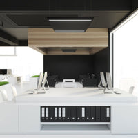 Spectrum Algine Line LED ceiling panel 44W 5700 lumen 4000K IP20 black 600x600mm