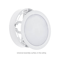Spectrum Algine 2IN1 Downlight 12W 150 Lumen Warmweiß 3000K IP20 rund für Decken- und Wandmontage