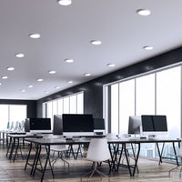Spectrum Algine 2IN1 Downlight 12W 150 Lumen Warmweiß 3000K IP20 rund für Decken- und Wandmontage