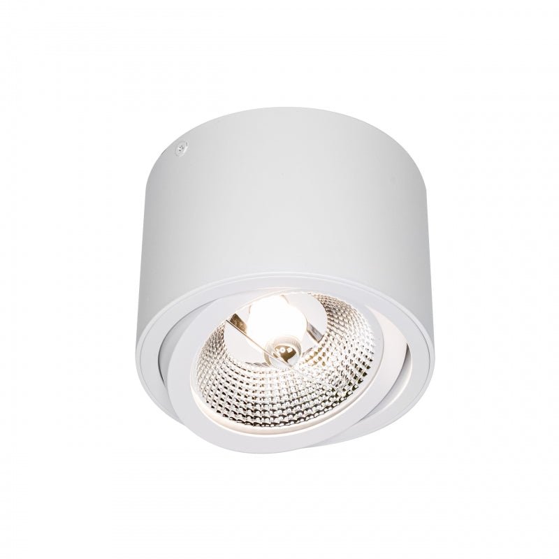 Chloe AR111 GU10 Weiß verstellbare LED-Spot für Innenanwendungen - Spectrum IP20, 17000 Stunden technologische Nachhaltigkeit
