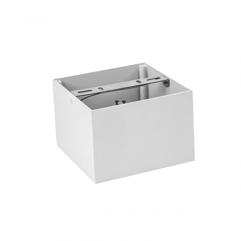 Spectrum CHLOE AR111 GU10 quadratische LED-Spot, IP20, weiß, Aluminiumgehäuse, 250V, Innenbereich, lange Lebensdauer