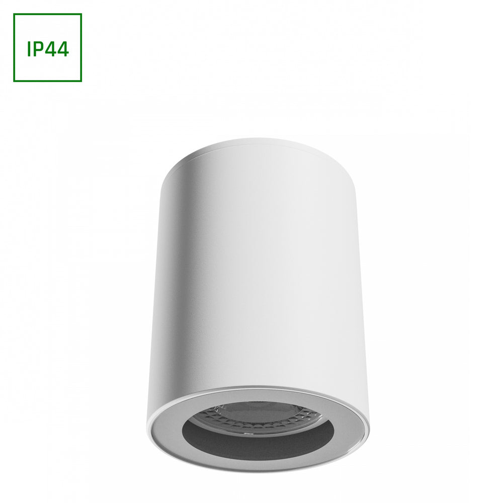 Spectrum CHLOE GU10 LED Deckenstrahler weiß rund 70x90mm IP44 wasserdicht und energiesparend für den Inneneinsatz