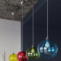 Sollux Lighting BALL hanging lamp, Graphite finish, LED compatible, 220-240V, IP20, Aluminium and Steel