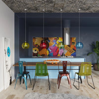 Sollux Lighting BALL Hängeleuchte, Graphitoberfläche, LED kompatibel, 220-240V, IP20, Aluminium und Stahl