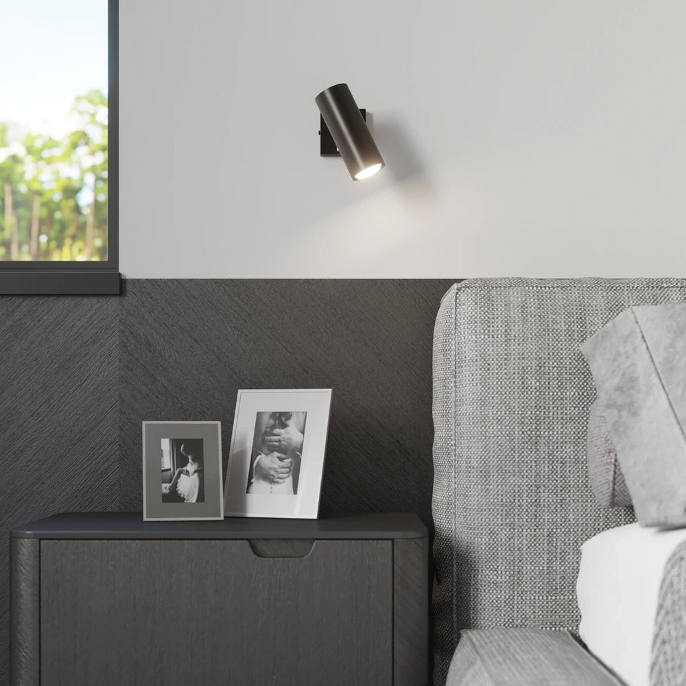Sollux Lighting DIREZIONE LED Wandleuchte Schwarz, Aluminium, IP20, 220-240V, max. 50W, CRI 80, CE RoHS