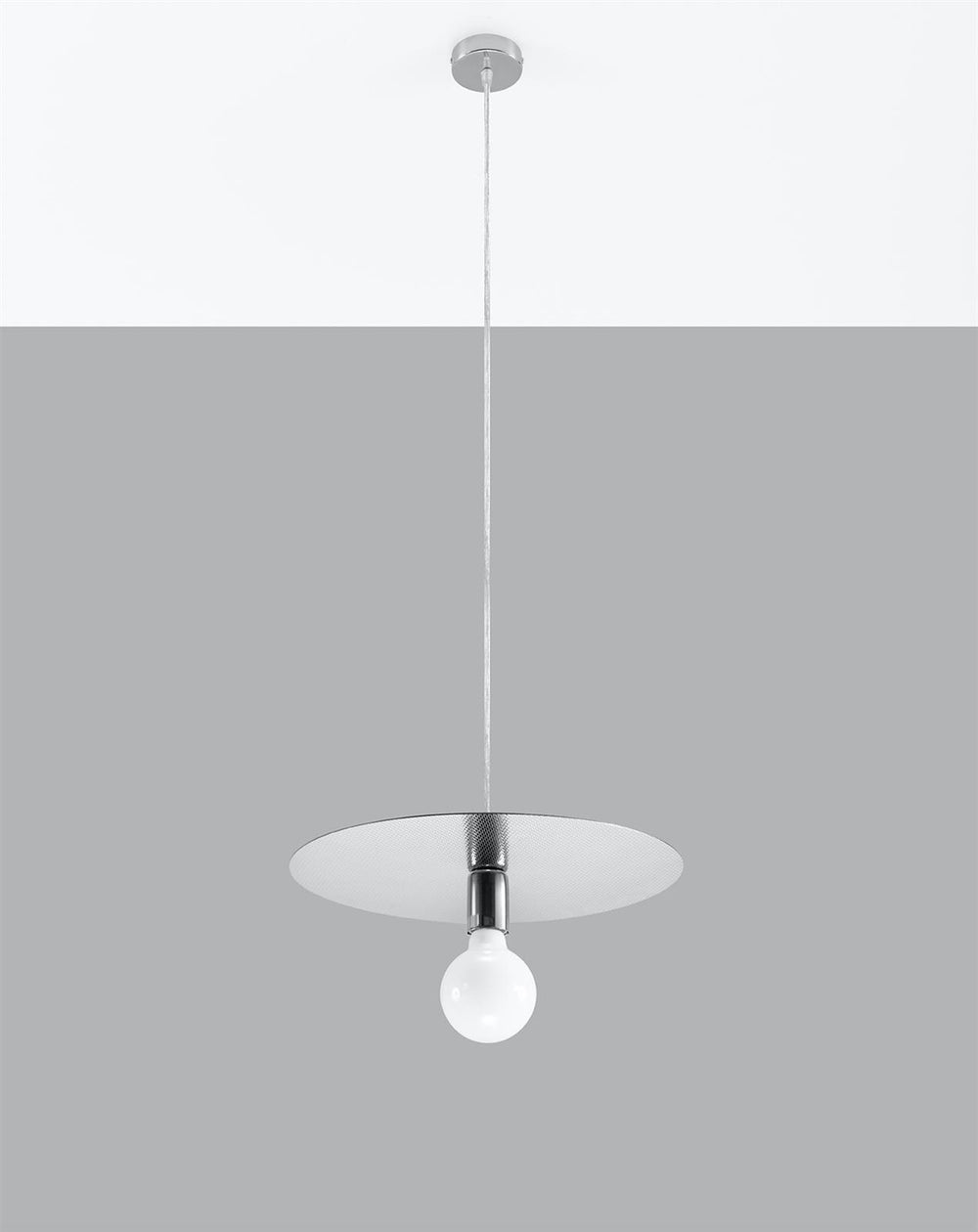Sollux Lighting FLAVIO Grey LED Hanging Lamp, IP20 Pendant Light, 220-240V, CE RoHS Certified