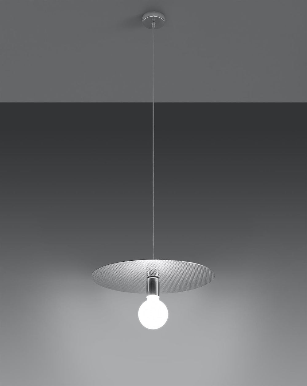 Sollux Lighting FLAVIO Grey LED Hanging Lamp, IP20 Pendant Light, 220-240V, CE RoHS Certified