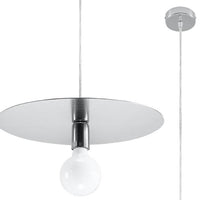 Sollux Lighting FLAVIO graue LED-Hängeleuchte, IP20 Pendelleuchte, 220-240V, CE RoHS zertifiziert