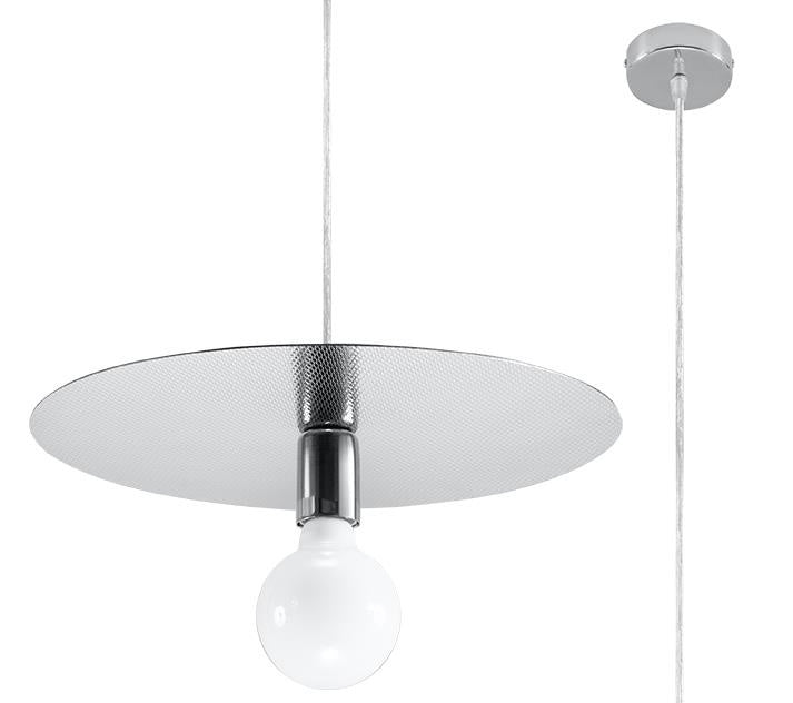 Sollux Lighting FLAVIO graue LED-Hängeleuchte, IP20 Pendelleuchte, 220-240V, CE RoHS zertifiziert
