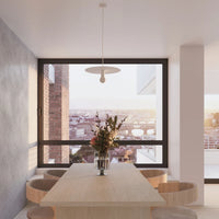 Sollux Lighting FLAVIO Hängeleuchte, LED kompatibel, IP20, Aluminium Mattgold Messing, 220-240V, CE RoHS