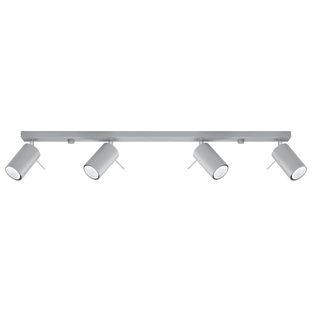 Sollux Lighting LED Deckenstrahler RING, 4xGU10, IP20, Aluminium mattgold, 220-240V, CE RoHS