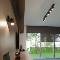 Sollux Lighting LED Deckenstrahler RING Schwarz, 3xGU10, IP20, Aluminium, CE RoHS