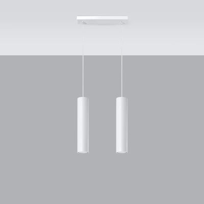 Sollux Lighting LED Pendelleuchte LAGOS 2xGU10, IP20, Aluminium Matt Gold, 220-240V, CE RoHS