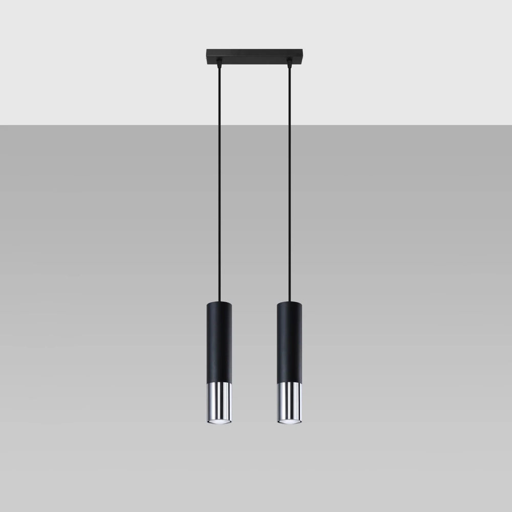 Sollux Lighting LED Hängeleuchte LOOPEZ 2xGU10, IP20, Aluminium Mattgold, 220-240V, CE RoHS