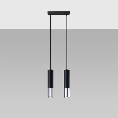 Sollux Lighting LED Hängeleuchte LOOPEZ 2xGU10, IP20, Aluminium Mattgold, 220-240V, CE RoHS