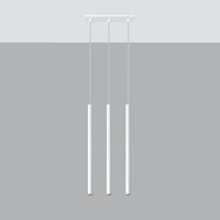 Sollux Lighting LED Hängeleuchte 3xG9 Fassungen, IP20, 220-240V, 50W max, mattgoldenes Aluminium